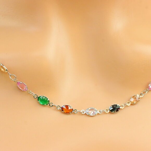 "New Beautiful Design Necklace Chain for Women/Girls, Gift, N797 - Picture 3 of 10